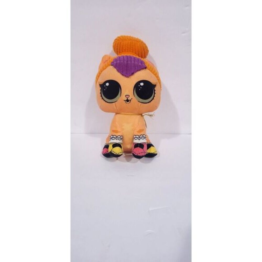 LOL Surprise‎ Pets Neon Kitty Plush 8" Orange Toy Factory